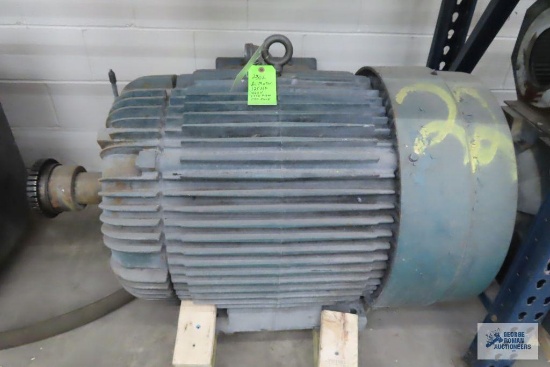 125 HP AC MOTOR, 460V, 1750 RPM
