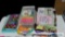 Art set, Chunkies paint sticks, smooth gel crayons, glow in the dark wall hangings, journals, etc