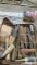 Assorted files and wooden handles