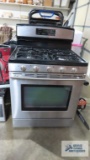 Jenn-Air stainless steel gas stove