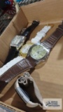 Assorted ladies watches including Loris and Anne Klein