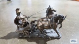 Pacific Giftware Roman Chariot resin figurine