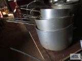 Commercial saucepans