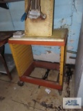 Roll about pan rack / cutting prep station