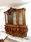 Carlotta mahogany marble top server with mirror. Made by Peccioli-pi imported from Italy. 107