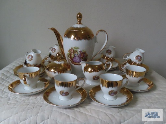 Bavaria Germany tea set service for 12
