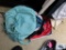 Small backpacks including Fila and Puma