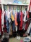 Large assortment of ladies shirts. mostly sizes medium and large