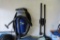 Shop vac, hang up wet dry vac with accessories. Bring screwdriver for removal