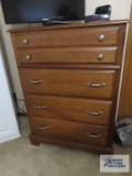 Bassett Furniture four drawer chest of drawers.