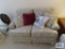 Floral loveseat made by Cochran
