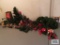 Large amount of Christmas decorations including 3-ft tree