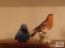 Two Goebel bird figurines
