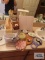Vanity mirrors, baskets, and other bathroom accessories