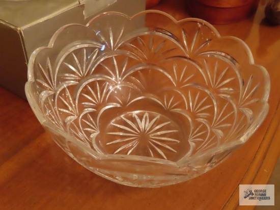 Towle crystal bowl