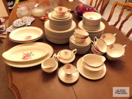 Manor House China set service for 12. not complete