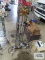 Decorative stands, hanging plate holder, and floral wall rack