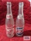 Two Sparkling Pepsi-Cola bottles