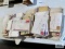 Assortment of antique postmarked envelopes and letters