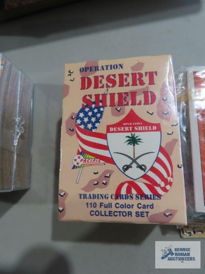 Desert Storm and Desert Shield cards