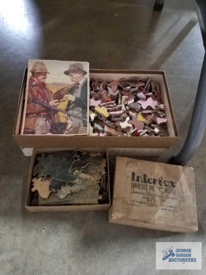 Antique and vintage puzzles