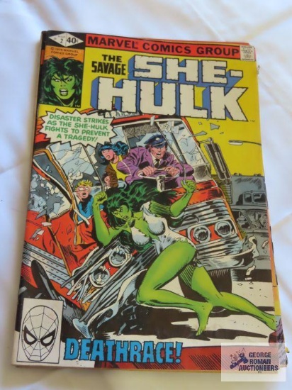 Three The Savage She-Hulk comic books