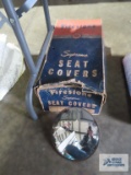 Firestone Supreme seat covers box only and safety mirror