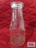 The Grove City Creamery pasteurized milk bottle