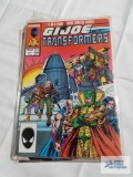 GI Joe and the Transformers comic books