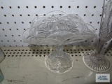 Glass vases and candy dishes