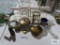 Variety of trinket boxes, plate holders, etc