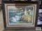 New England Lighthouse lithograph by Tom Nicholas, signed, 1977. Pebble Beach number 7 print.