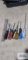 Screwdrivers, punch, chisel, etc