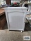 Convertible roll up sewing cabinet