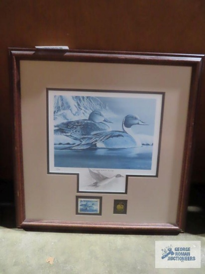 Ohio Wetlands Habitat Stamp print, Division of Wildlife Edition by Ron Kleiber 71/130.