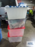 Four assorted totes