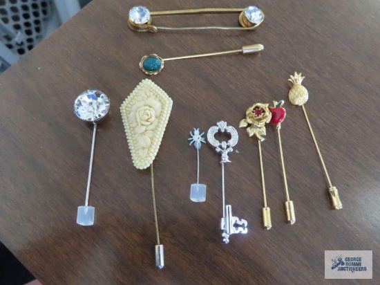 Variety of stick pins