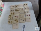 Variety of earrings