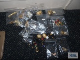 Variety of pierced earrings
