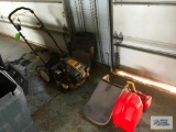BROKEN MOWER, ETC.
