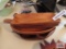 Wooden serving dishes