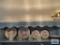 Spectrum stoneware set service for four