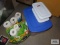 Totes, toilet paper, and paper towels