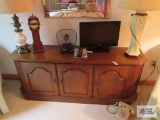 Fruitwood cabinet on second floor