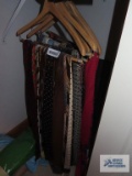 Assortment of men's ties
