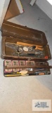 Toolbox with hardware and etc