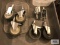 CASTERS, VARIOUS SIZES
