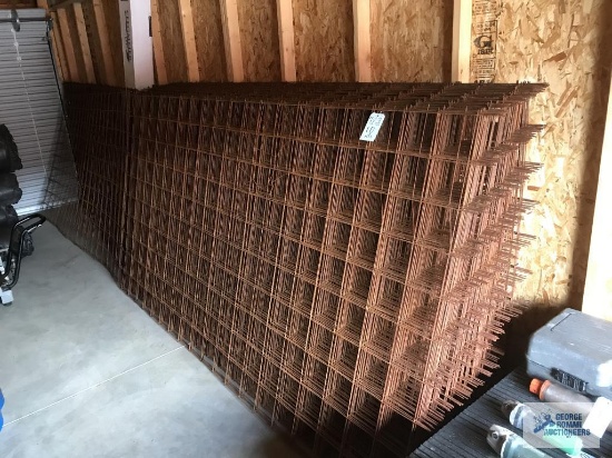 (120) 10'X5' CONCRETE BAR MESH