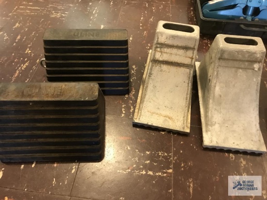 (2) SETS OF WHEEL BLOCKS