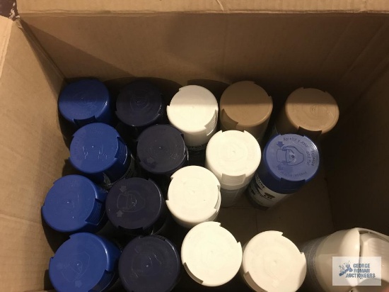 15 CANS OF SPRAY PAINT